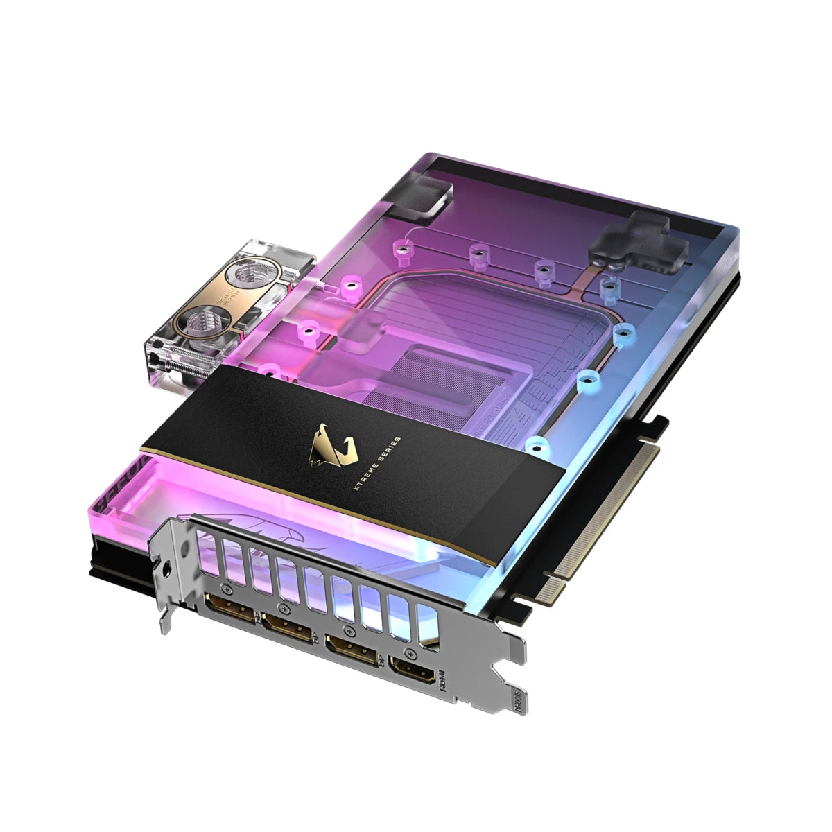 GIGABYTE AORUS GeForce RTX 5090 XTREME WATERFORCE WB Graphics Card, 32GB GDDR7, DLSS 4 | GV-N5090AORUSX WB-32GD - GV-N5090AORUSXWB-32GD