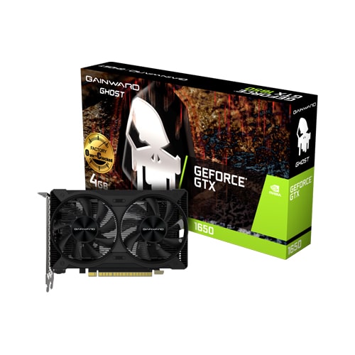 Gainward – GTX 1650 D6 Ghost OC – 4GB GDDR6 – Gaming Graphic Card