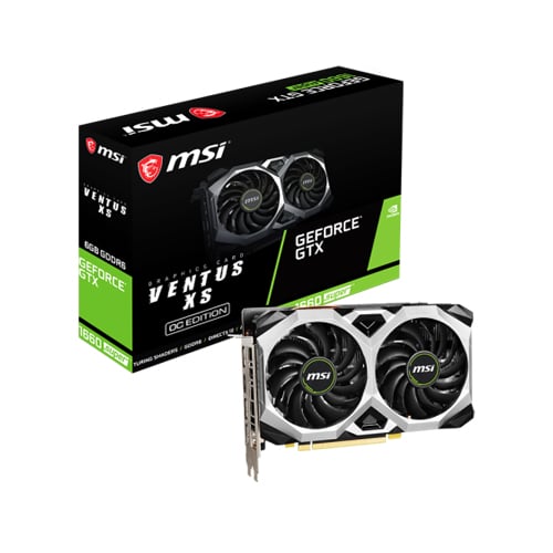MSI – GeForce GTX 1660 Super Ventus XS – 6GB – Gaming Graphics Card