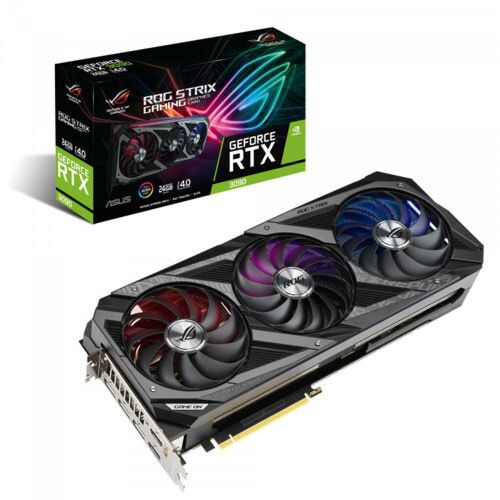 Asus – ROG Strix Geforce RTX 3090 OC – 24GB GDDR6X – Gaming Graphics Card