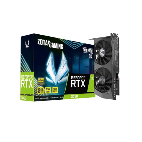 Zotac – GeForce RTX 3050 Twin Edge OC – 8GB GDDR6 – Gaming Graphics Card