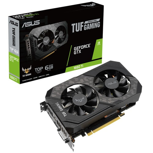 Asus – TUF GeForce GTX 1660 Ti EVO TOP Edition – 6GB GDDR6 – Gaming Graphics Card