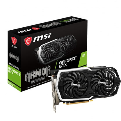 MSI – GTX 1660 Ti Armor OC – 6GB GDDR6 – Gaming Graphics Card