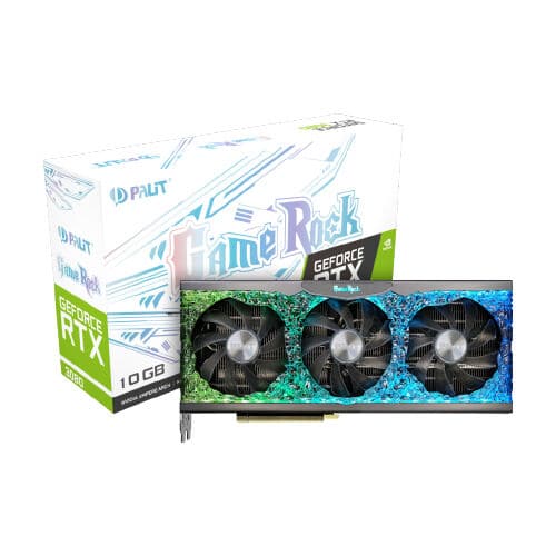 Palit – RTX 3080 GameRock OC Edition – 10GB GDDR6X – Graphics Card