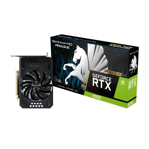 Gainward – GeForce RTX 3050 Pegasus – 8GB GDDR6 – Gaming Graphics Card