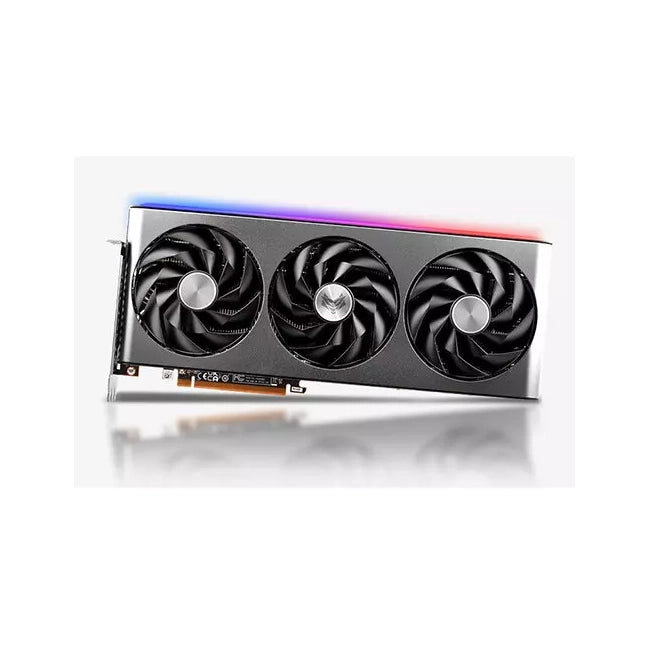 Sapphire Nitro AMD Radeon RX 7800 XT Gaming OC 16GB GDDR6 Graphics Card – Silver