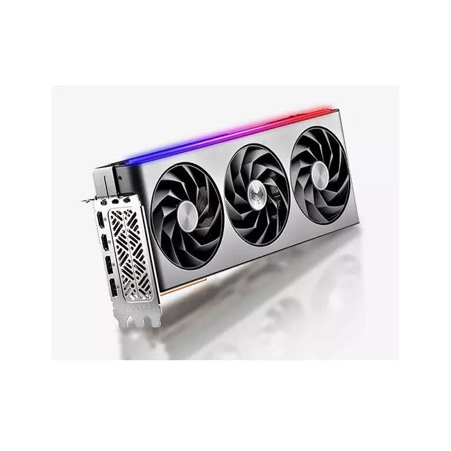 Sapphire Nitro AMD Radeon RX 7800 XT Gaming OC 16GB GDDR6 Graphics Card – Silver