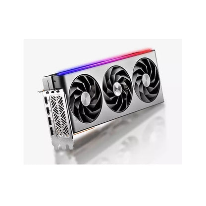 Sapphire Nitro AMD Radeon RX 7800 XT Gaming OC 16GB GDDR6 Graphics Card – Silver