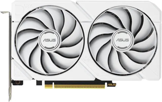 Main image of ASUS Dual Radeon RX 9060 XT 16GB GDDR6 PCI Express 5.0 x16 ATX Graphics Card DUAL-RX9060XT-16G-WHITE