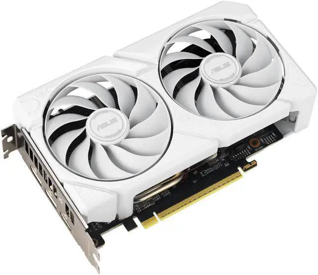 Alt view image 4 of 14 - ASUS Dual Radeon RX 9060 XT 16GB GDDR6 PCI Express 5.0 x16 ATX Graphics Card DUAL-RX9060XT-16G-WHITE
