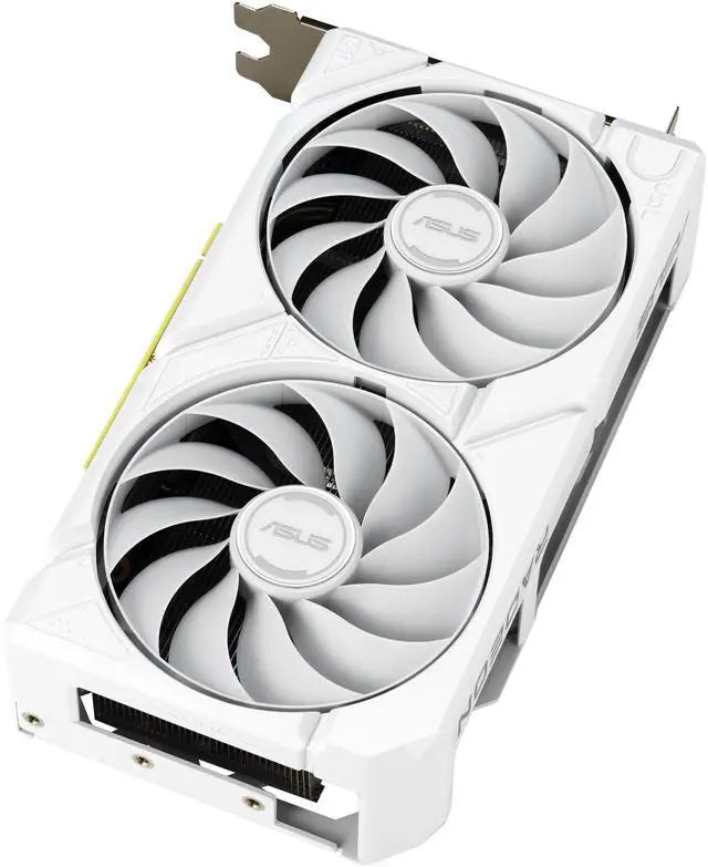 Alt view image 6 of 14 - ASUS Dual Radeon RX 9060 XT 16GB GDDR6 PCI Express 5.0 x16 ATX Graphics Card DUAL-RX9060XT-16G-WHITE