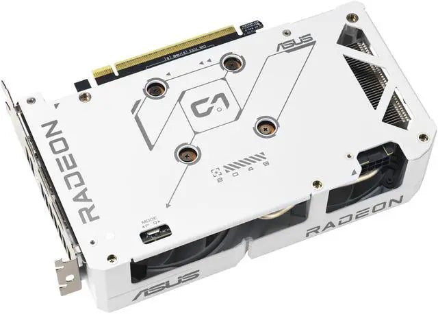 Alt view image 7 of 14 - ASUS Dual Radeon RX 9060 XT 16GB GDDR6 PCI Express 5.0 x16 ATX Graphics Card DUAL-RX9060XT-16G-WHITE