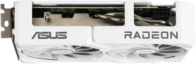 Alt view image 10 of 14 - ASUS Dual Radeon RX 9060 XT 16GB GDDR6 PCI Express 5.0 x16 ATX Graphics Card DUAL-RX9060XT-16G-WHITE