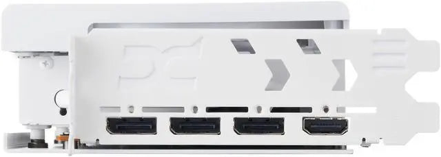 Alt view image 5 of 6 - PowerColor Hellhound Radeon RX 9070 XT 16GB GDDR6 PCI Express 5.0 x16 Graphics CARD Hellhound Spectral White AMD Radeon RX 9070 XT 16GB GDDR6