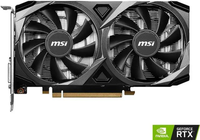 MSI Ventus GeForce RTX 3050 8GB GDDR6 PCI Express 4.0 x8 ATX Graphics Card RTX 3050 VENTUS 2X XS 8G OC