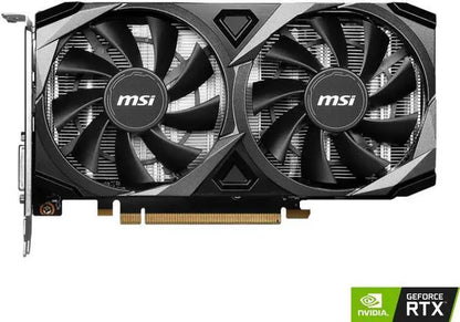 MSI Ventus GeForce RTX 3050 8GB GDDR6 PCI Express 4.0 x8 ATX Graphics Card RTX 3050 VENTUS 2X XS 8G OC