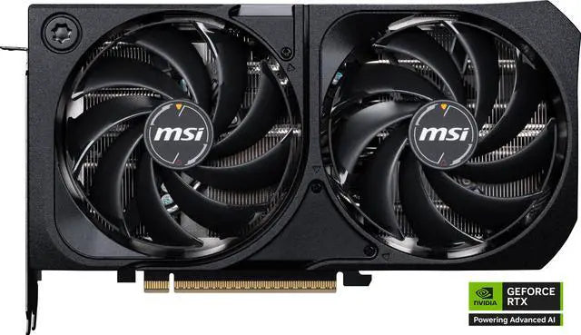Alt view image 2 of 12 - MSI SHADOW GeForce RTX 5070 12GB GDDR7 PCI Express 5.0 ATX Graphics Card RTX 5070 12G SHADOW 2X OC