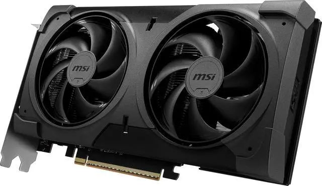 Alt view image 4 of 11 - MSI Ventus GeForce RTX 5060 Ti 16GB GDDR7 PCI Express 5.0 x16 (use x8) Graphics Card (RTX 5060 Ti 16G VENTUS 2X OC BLACK PLUS)