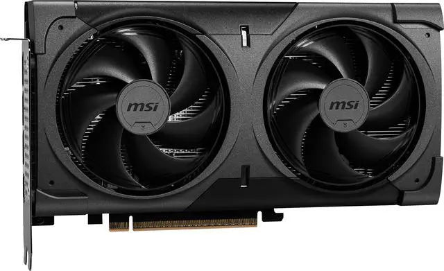 Alt view image 5 of 11 - MSI Ventus GeForce RTX 5060 Ti 16GB GDDR7 PCI Express 5.0 x16 (use x8) Graphics Card (RTX 5060 Ti 16G VENTUS 2X OC BLACK PLUS)