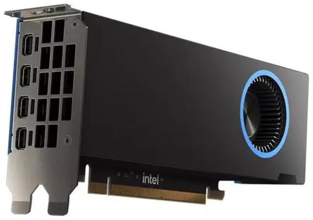 Intel Arc Pro B50 16GB 128-bit GDDR6 PCI Express 5.0 x8 AI and RT Workstation SFF Graphics Card