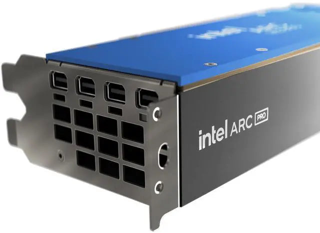 Intel Arc Pro B50 16GB 128-bit GDDR6 PCI Express 5.0 x8 AI and RT Workstation SFF Graphics Card