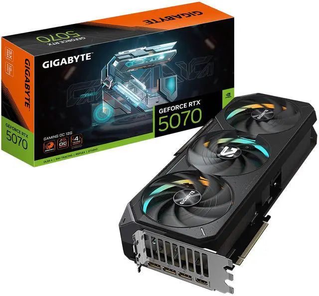 Alt view image 8 of 8 - GIGABYTE Gaming GeForce RTX 5070 Ti 16GB GDDR7 PCI Express 5.0 ATX Graphics Card GV-N507TGAMING OC-16GD