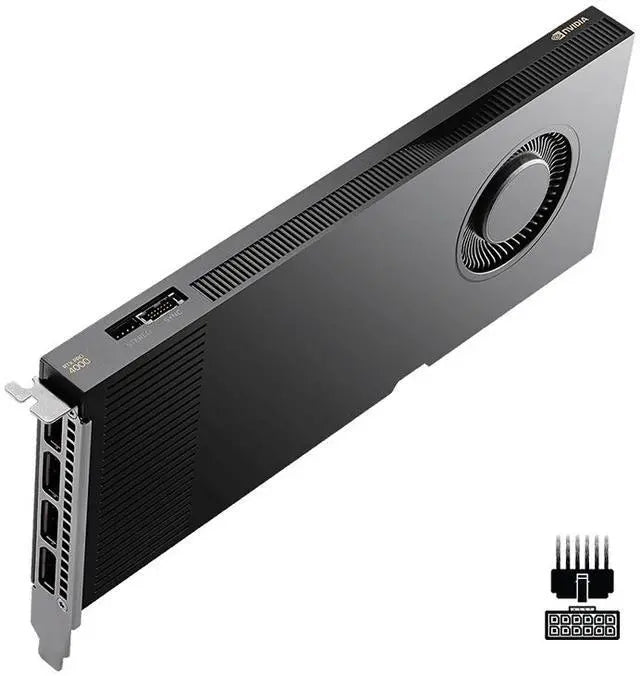 Alt view image 6 of 6 - PNY NVIDIA RTX PRO 4000 Blackwell Graphic Card - 24 GB GDDR7 ECC - PCIe 5.0 x16- 192-Bit - 1x Slot - Active - FHML - 145 W - Bulk - VCNRTXPRO4000B-PB Graphics Card - OEM