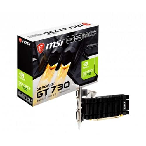 Msi – GeForce GT 730 OC – 2GB DDR3 – Gaming Graphics Card
