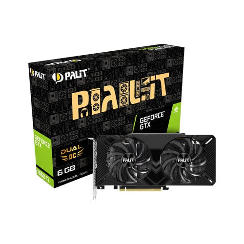 Palit – GTX 1660 Ti DUAL OC – 6GB GDDR6 – Gaming Graphics Card