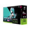 ASUS ROG Astral GeForce RTX 5080 OC HATSUNE Miku Edition Graphics Card, 16GB GDDR7, DLSS 4 - 90YV0LV9-M0NM00