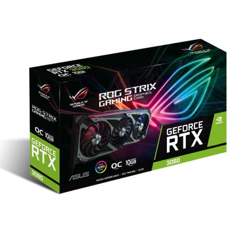 Asus – ROG Strix RTX 3080 – 10GB GDDR6X – Gaming Graphics Card