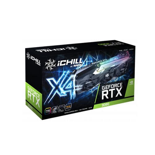 Inno3D – GeForce RTX 3090 ICHILL X4 – 24GB GDDR6X – Gaming Graphics Card