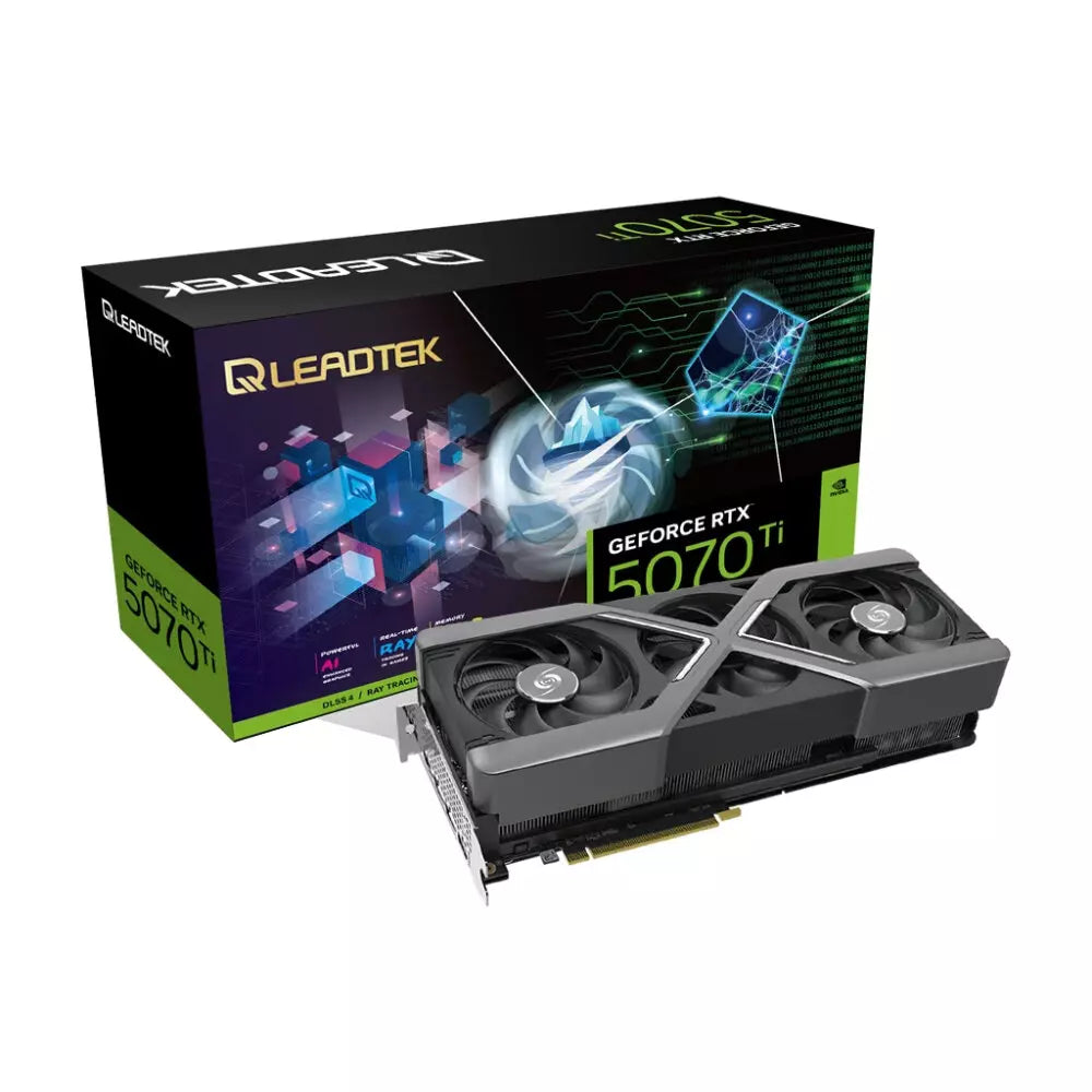 Leadtek WinFast GeForce RTX 5070 Ti Hurricane 16GB GDDR7 Graphics Card, DLSS 4