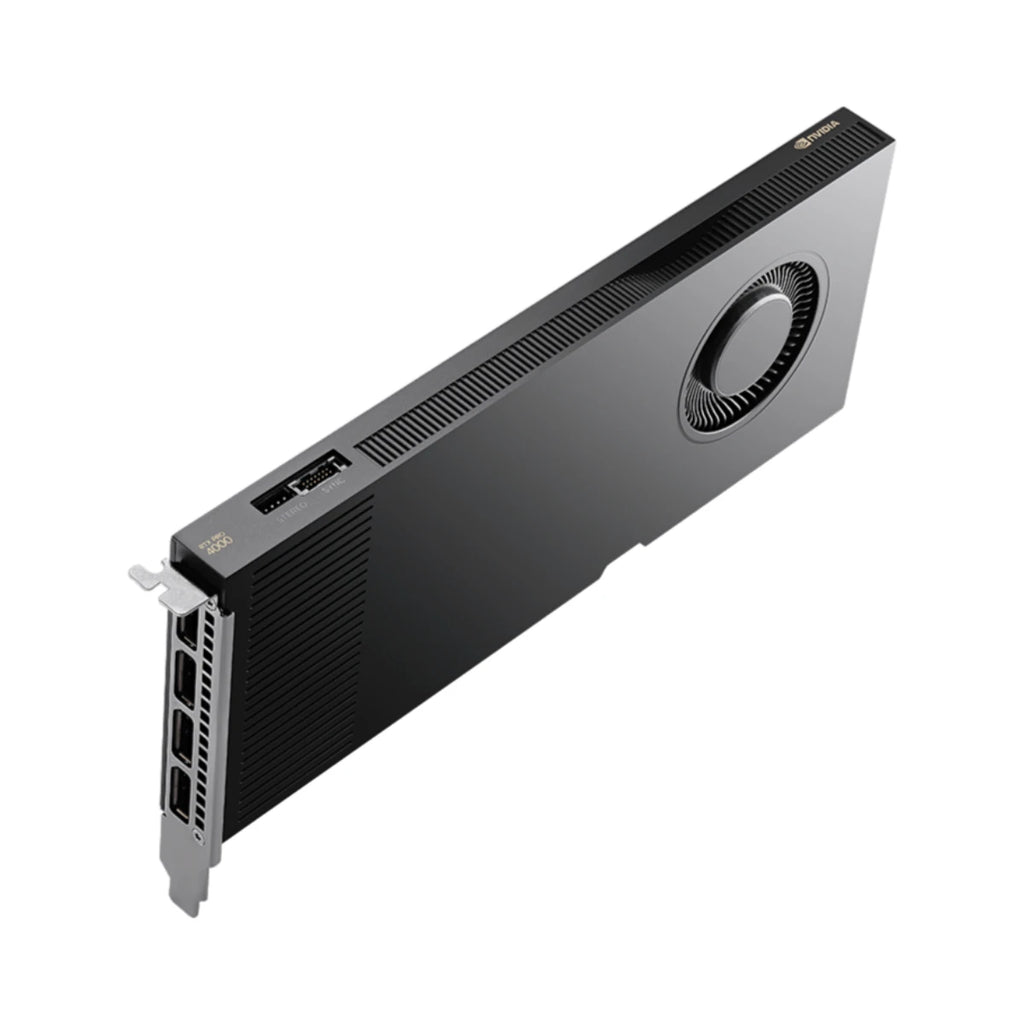 PNY NVIDIA RTX PRO 4000 Blackwell Graphics Card, 24GB GDDR7, DLSS 4 - VCNRTXPRO4000-SB