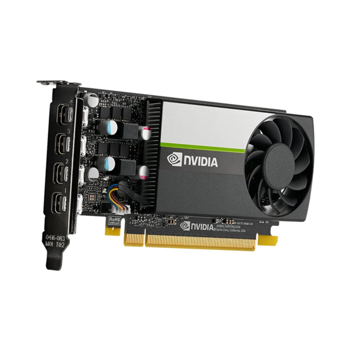 PNY NVIDIA Quadro T1000 Low-Profile Graphics Card, 4GB GDDR6 - VCNT1000-SB