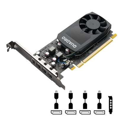 PNY – Quadro P1000 V2 Professional – 4 GB GDDR5 – Gaming Graphics Card