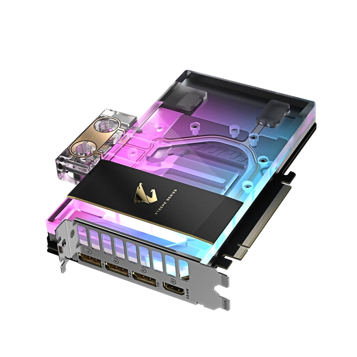 GIGABYTE AORUS GeForce RTX 5080 XTREME WATERFORCE WB Graphics Card, 16GB GDDR7, DLSS 4 - GV-N5080AORUSXWB-16GD