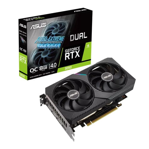 Asus – Dual RTX 3050 OC Edition – 8GB GDDR6 – Gaming Graphics Card