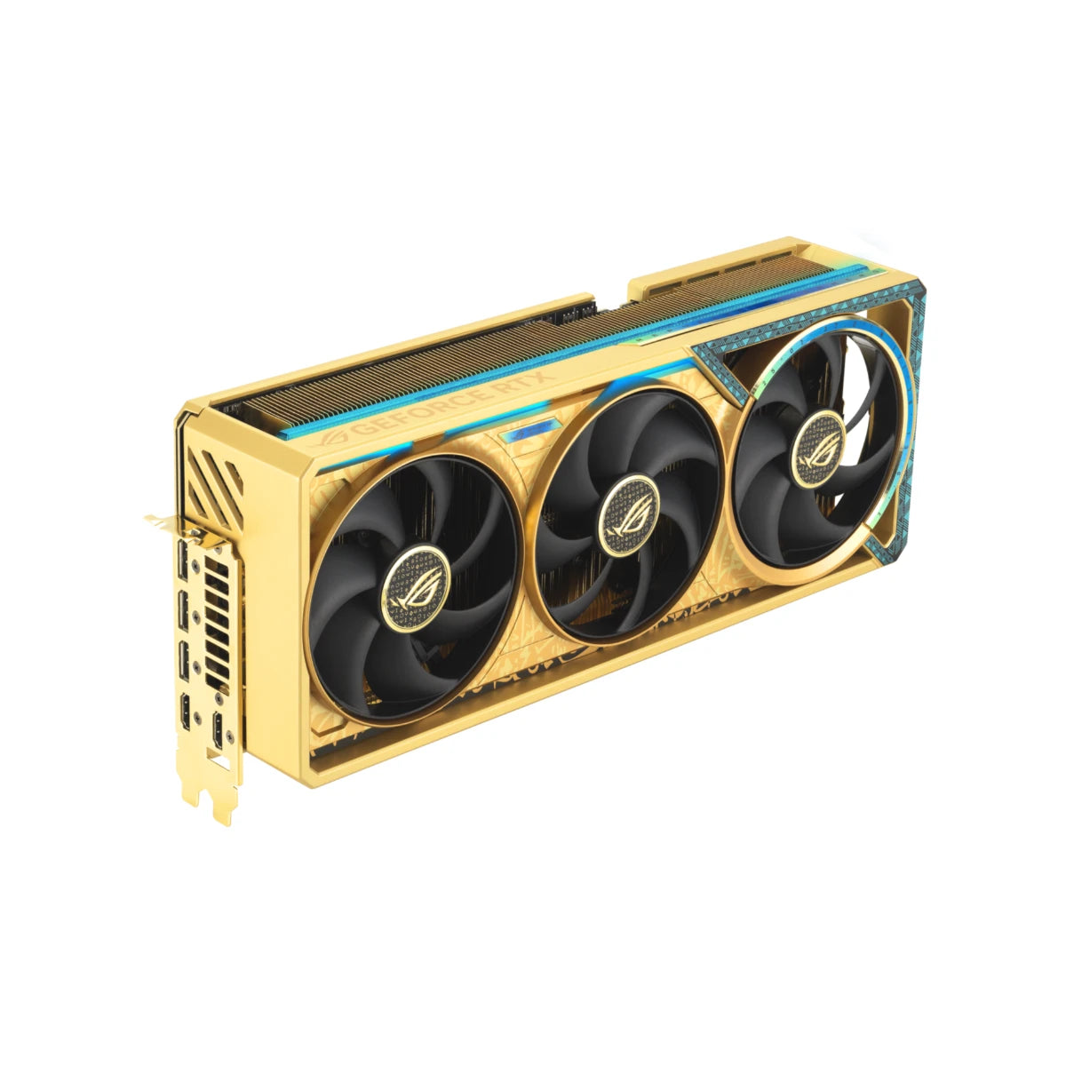 ASUS ROG Astral GeForce RTX 5090 Dhahab OC Edition Graphics Card, 32GB GDDR7, DLSS 4 - 90YV0LW6-M0NM00