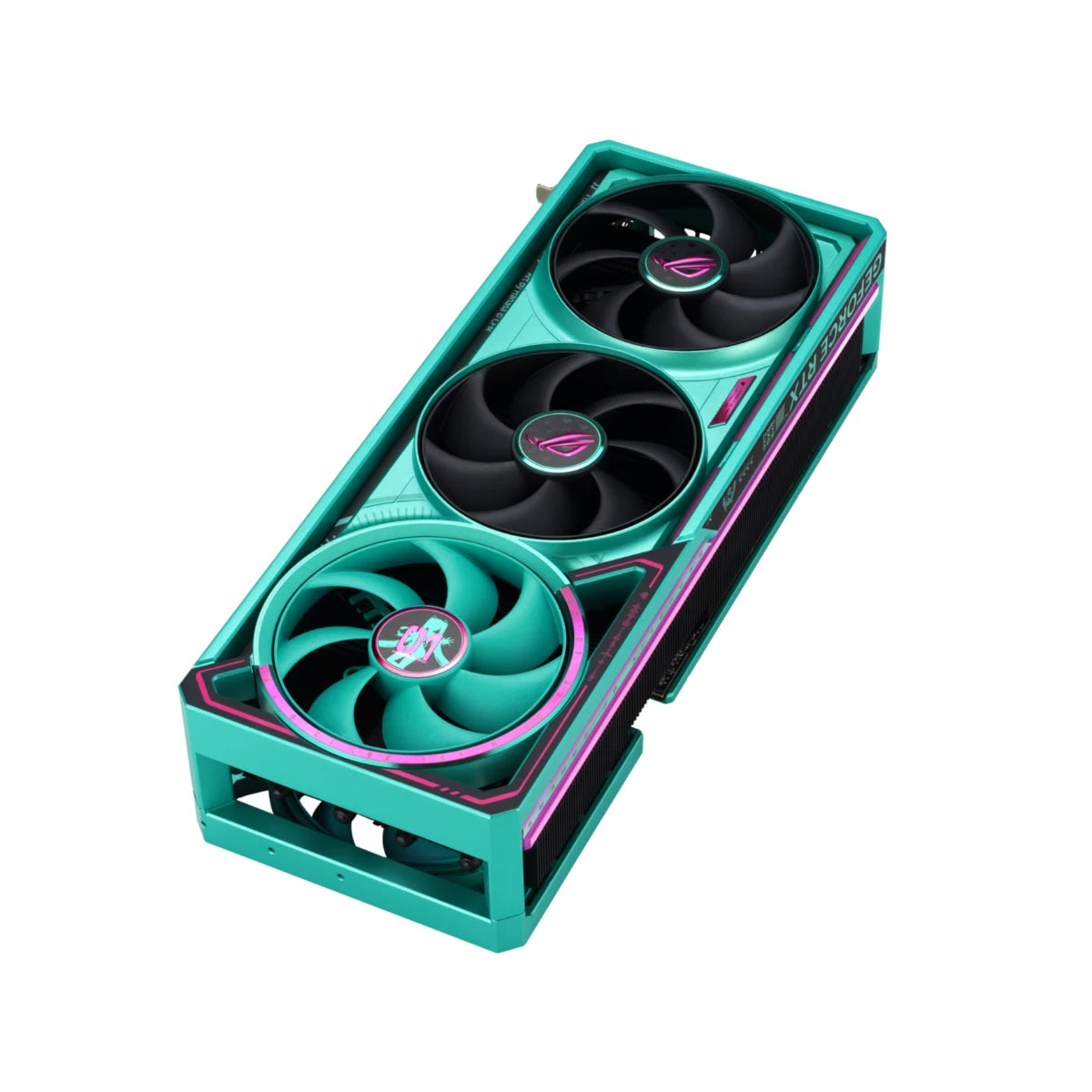 ASUS ROG Astral GeForce RTX 5080 OC HATSUNE Miku Edition Graphics Card, 16GB GDDR7, DLSS 4 - 90YV0LV9-M0NM00