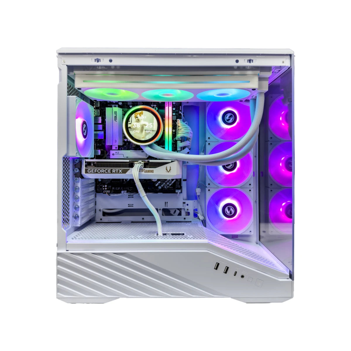 Gaming PC V100 (Ryzen 7 9700X, 32 GB DDR5 RAM, RTX 5060 Ti 16GB GPU)