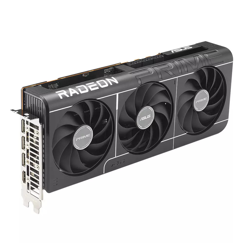 Asus Prime Radeon RX 9070 XT 16GB OC GDDR6 Graphics Card – Black
