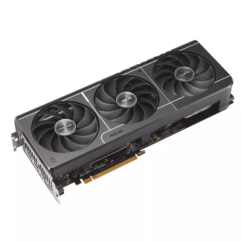 Asus Prime Radeon RX 9070 XT 16GB OC GDDR6 Graphics Card – Black