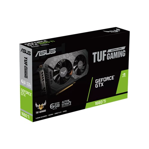 Asus – TUF GeForce GTX 1660 Ti EVO – 6GB GDDR6 – Gaming Graphic Card