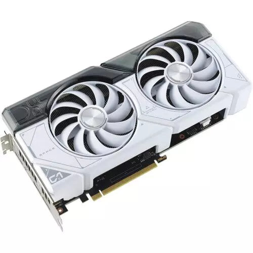 Asus Dual GeForce RTX 4070 SUPER 12GB GDDR6X OC Edition Graphics Card – White, DLSS 3