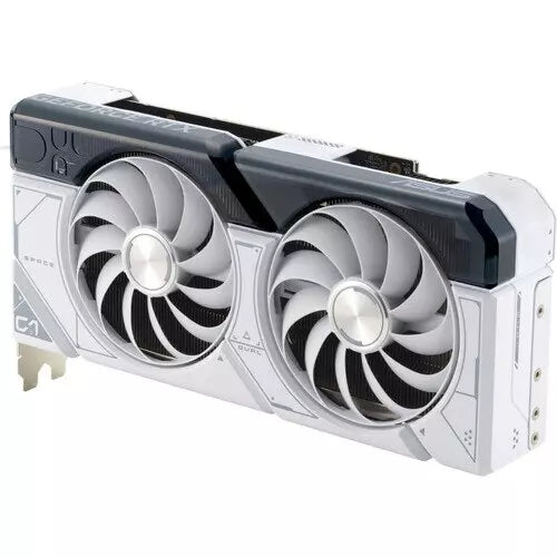 Asus Dual GeForce RTX 4070 SUPER 12GB GDDR6X OC Edition Graphics Card – White, DLSS 3