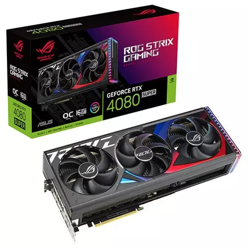 ASUS ROG Strix GeForce RTX 4080 SUPER 16GB OC Edition Graphics Card, DLSS 3