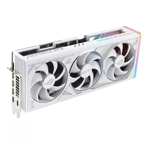 Asus ROG Strix GeForce RTX 4080 SUPER 16GB GDDR6X Graphics Card – White Edition, DLSS 3