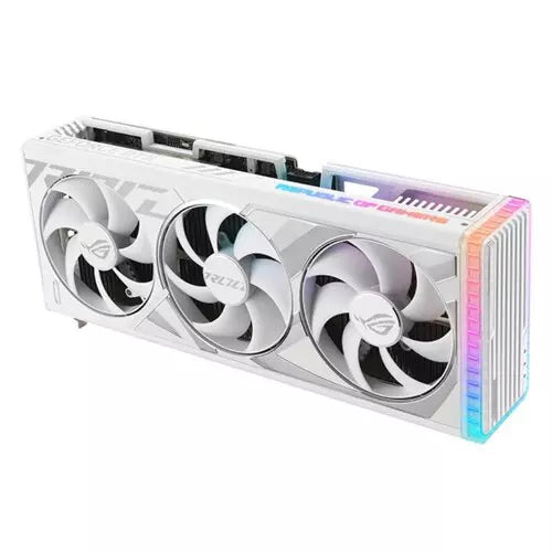 Asus ROG Strix GeForce RTX 4080 SUPER 16GB GDDR6X Graphics Card – White Edition, DLSS 3