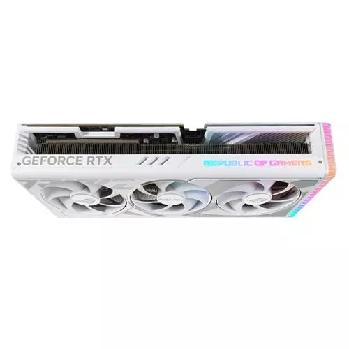 Asus ROG Strix GeForce RTX 4080 SUPER 16GB GDDR6X Graphics Card – White Edition, DLSS 3